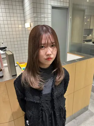 ロング 🍇透明感カラー/ カットひかる🍒のヘアスタイル