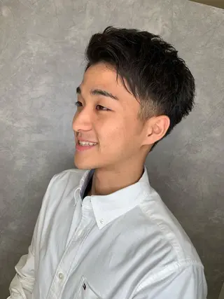メンズ 吹田 駿 髪質改善縮毛矯正のヘアスタイル