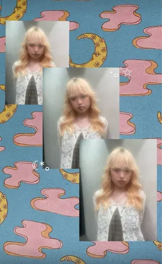 セミロング ヘアアレンジ 自然と惹かれる🪷 艶カラー/茉優♩のヘアスタイル