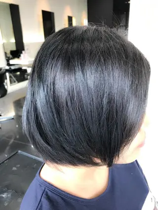 ミディアム カラー 関口 友行のヘアスタイル