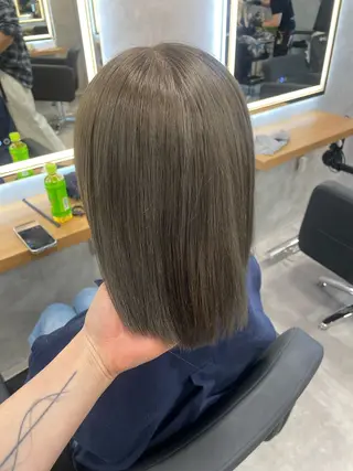 ショート カラー ヘアアレンジ 透明感カラー/推しカ ラー☁️JURAのヘアスタイル