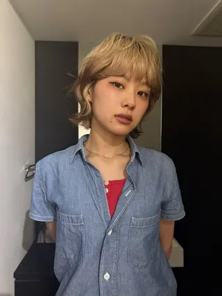 カラー パーマモデル募集/ 渋谷/TAIKIのヘアスタイル