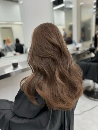 ロング カラー 韓国風hair🖤 Maria🖤のヘアスタイル