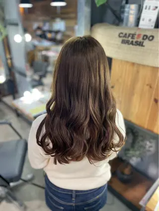 ロング カラー 溜 一太のヘアスタイル