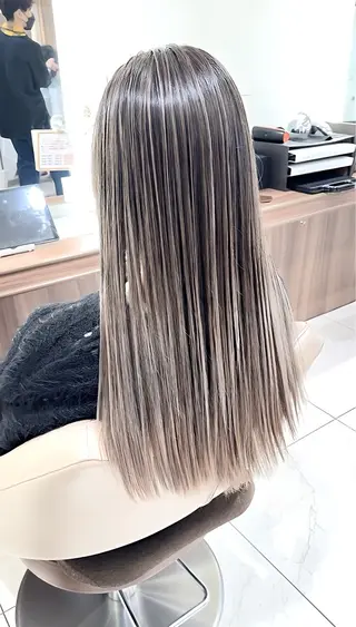 ロング カラー 大宮/バレイヤージュ /澤田隆誠のヘアスタイル