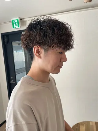 ショート カラー パーマ emo.92co 🌱山本翔太のヘアスタイル