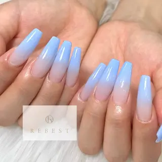 ネイル ❤️💛REBEST 京橋　nailのネイルデザイン