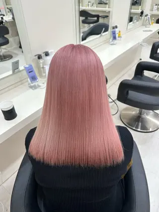 セミロング カラー ヘアアレンジ 🎀 yuuka🎀のヘアスタイル