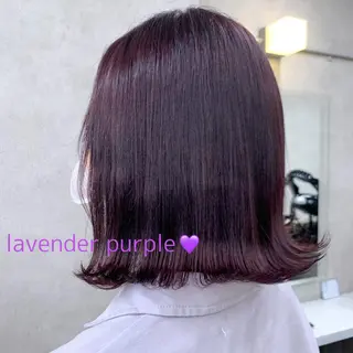 セミロング カラー パーマ ヘアアレンジ メンズ ネイル マツエク・マツパ neon hair所属・🩵 JURI🩵のヘアスタイル