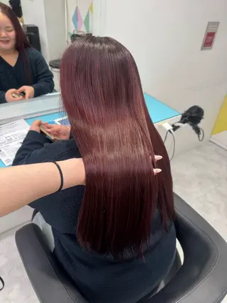 ロング カラー ダメージレスハイ トーン💖kanonのヘアスタイル