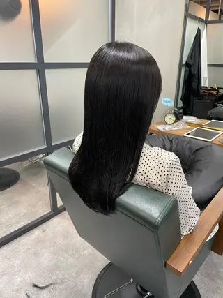 ロング S.BROOM なんばTAKUYAのヘアスタイル