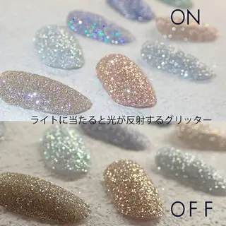 ネイル フィルイン、長さ出し 深爪矯正のネイルデザイン