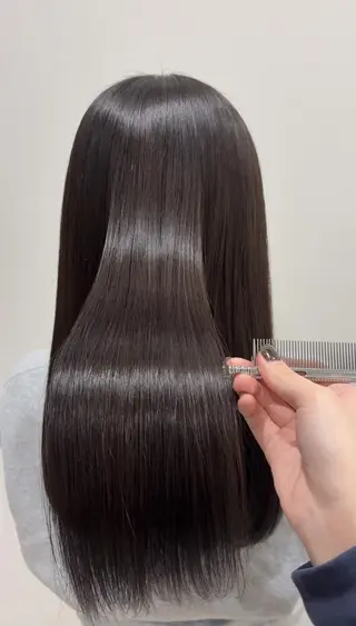 カラー 最強美髪💙ྀི/ 縮毛矯正🪞/ミナルのヘアスタイル