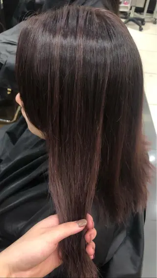 カラー hina☺︎ 髪質改善/ストレートのヘアスタイル