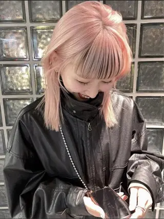 カラー ハイトーン特化 pepe🎀のヘアスタイル