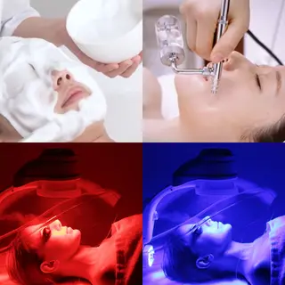 肌診断×本格肌管理 ※女性限定受付のエステ・リラクイメージ