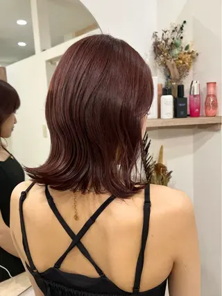 ミディアム TOKI mahoのヘアスタイル