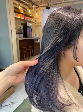 セミロング GO TODAY SHAiRE SALON 原宿Stella店所属・𓍯柔らかhair 𓍯 yukinoのヘアスタイル