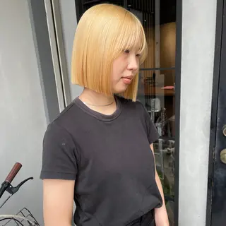 ミディアム fubuki🪷 似合わせカットカラーのヘアスタイル