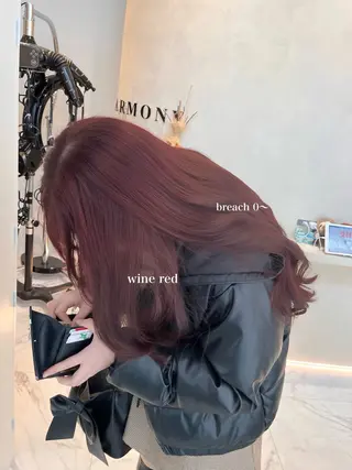 セミロング カラー ヘアアレンジ 愛されカラー🩷 はるなのヘアスタイル