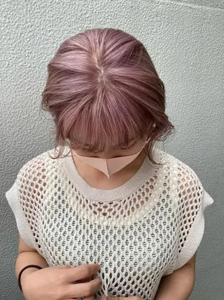 ショート カラー FILMS所属・宮城 星のヘアスタイル