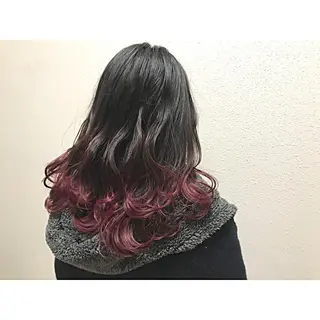 セミロング カラー 荒木 拓也のヘアスタイル