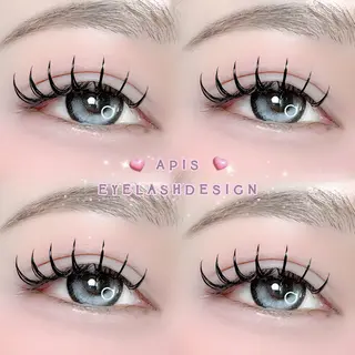 マツエク・マツパ Apis🎀 愛媛/松山のマツエク・マツパデザイン