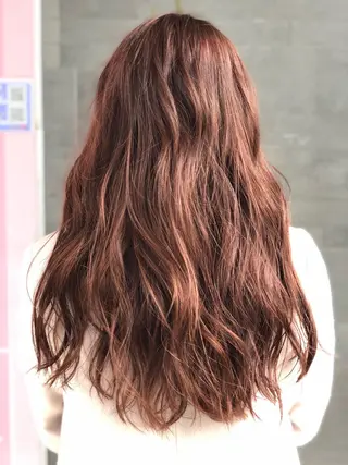 ロング カラー 【艶髪×韓国風】 毛流れ職人 RYOのヘアスタイル