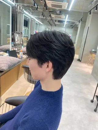 ショート メンズ 韓国ヘア/レイヤー Londエレンのヘアスタイル