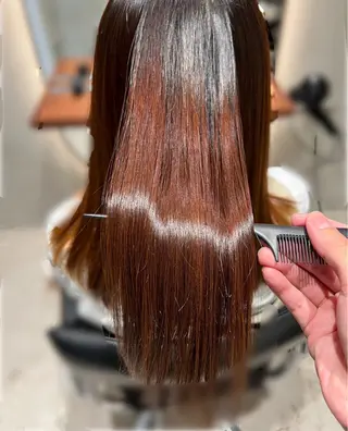 ロング ダブルカラー 透明感カラー/タイラのヘアスタイル