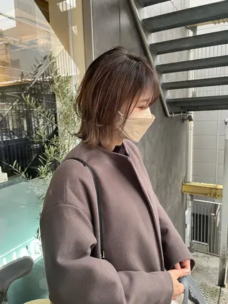 ミディアム カラー 💐ナチュラルヘア Kroda💐のヘアスタイル