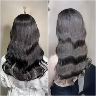 ロング カラー 泉 堅也のヘアスタイル