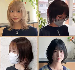 ミディアム モテるブラウンカラー の達人Tomoyaのヘアスタイル