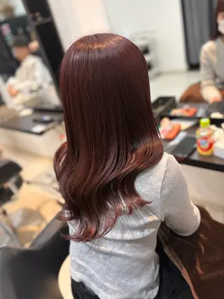 ロング カラー シャルム所属・美容室シャルム⭐️ 清水　勇希🩷のヘアスタイル