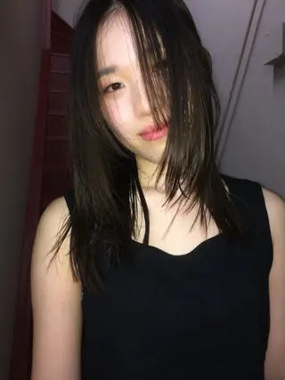 ロング 兼松 佑華のヘアスタイル