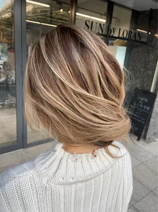 ロング カラー ヘアローラン所属・💕 manaka🌺のヘアスタイル