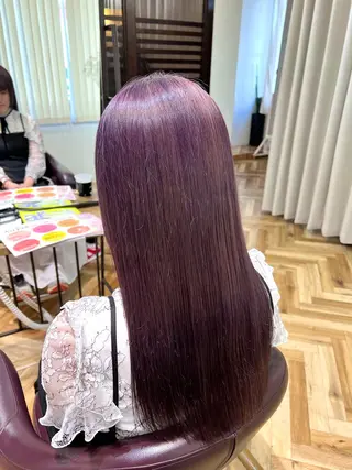 ロング カラー 🌞レイヤー×カラー 前川那津美🌞のヘアスタイル