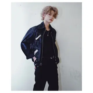 カラー メンズ キタダ ヒロキのヘアスタイル