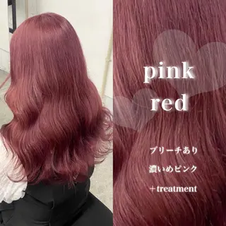 ロング カラー 韓国風艶髪🎀 暖色カラー🤍のヘアスタイル