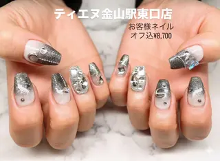 ネイル ティーエヌ 金山駅東口店のネイルデザイン