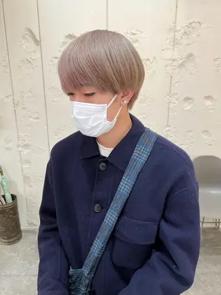 カラー メンズ MION✂️ 似合わせカットのヘアスタイル