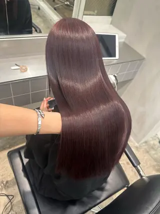 ロング プルエクステ/カラー ⭐️KIR̋Aのヘアスタイル