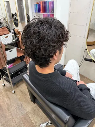 パーマ ナチュラルな仕上がり 🫧💜nakanoのヘアスタイル