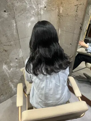 ロング カラー かわにし ひなた🐰のヘアスタイル