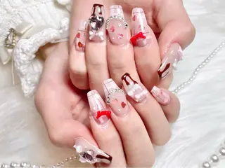 ネイル ゆりか ジョアアンジェ福島のネイルデザイン