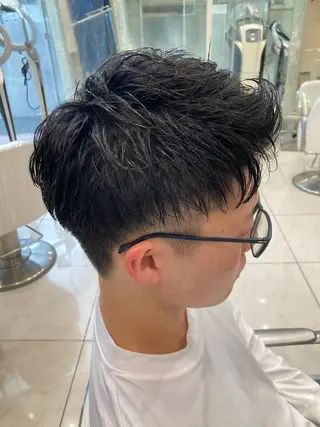 メンズ ショート 髪質改善 カミムラのヘアスタイル