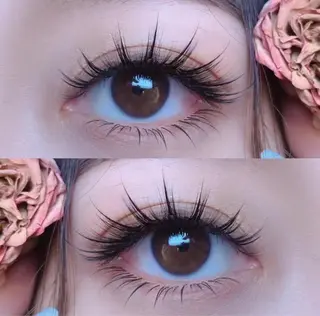 マツエク・マツパ ピンク レディーキキのマツエク・マツパデザイン