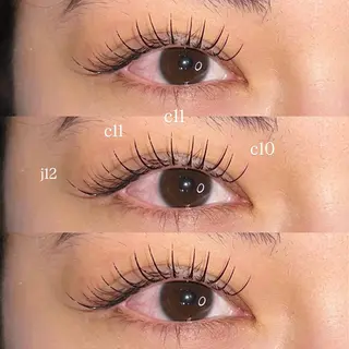 マツエク・マツパ NORA hinataのマツエク・マツパデザイン