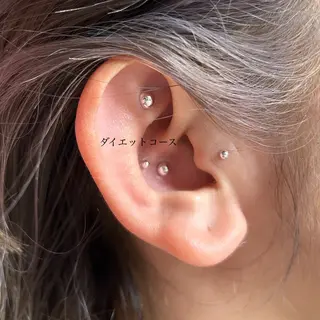 ネイル/耳つぼ /新ホワイトニングのネイルデザイン