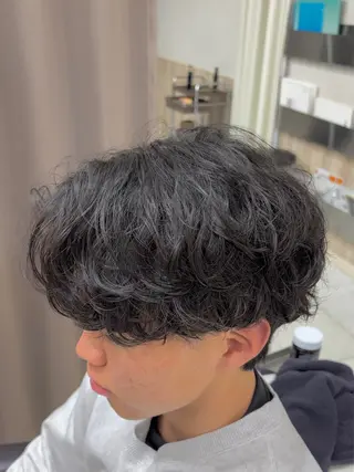 ショート パーマ メンズ GRANDEUR ryuのヘアスタイル